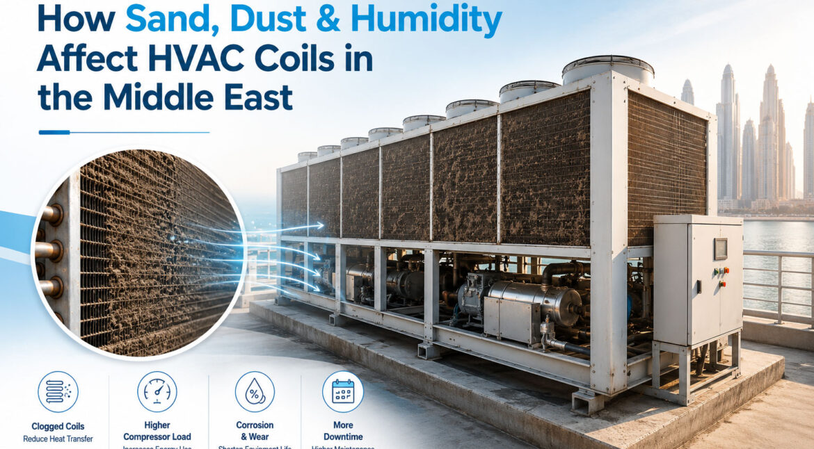 How Sand, Dust & Humidity Affect HVAC Coils in the Middle East