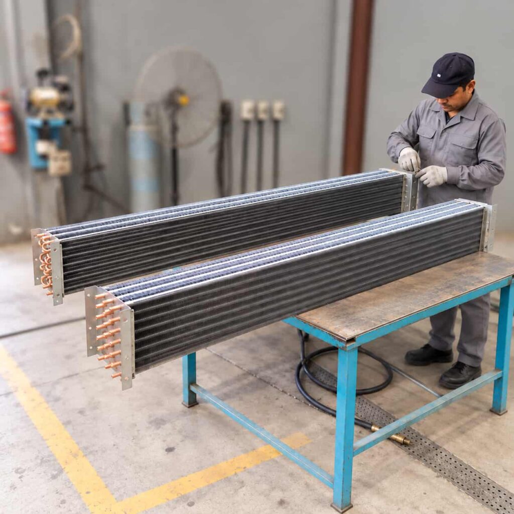 Manufacturing bus ac coil