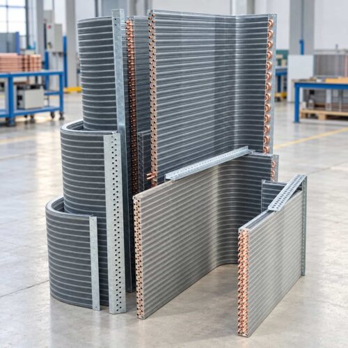 condenser coils in different sizes