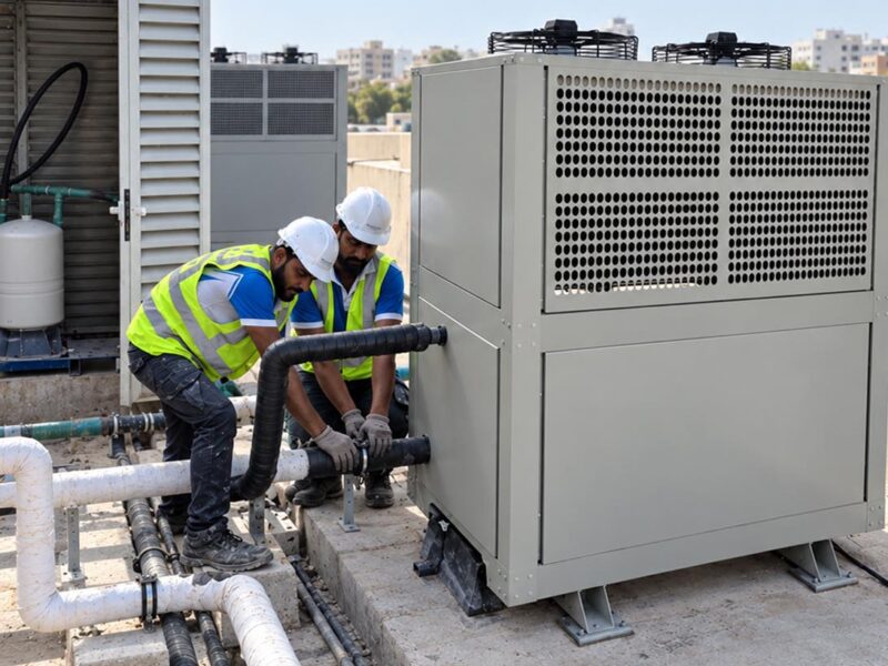 installing the chiller